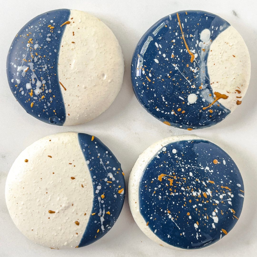 Celestial Delights: Moon Macarons for Nighttime Adventures