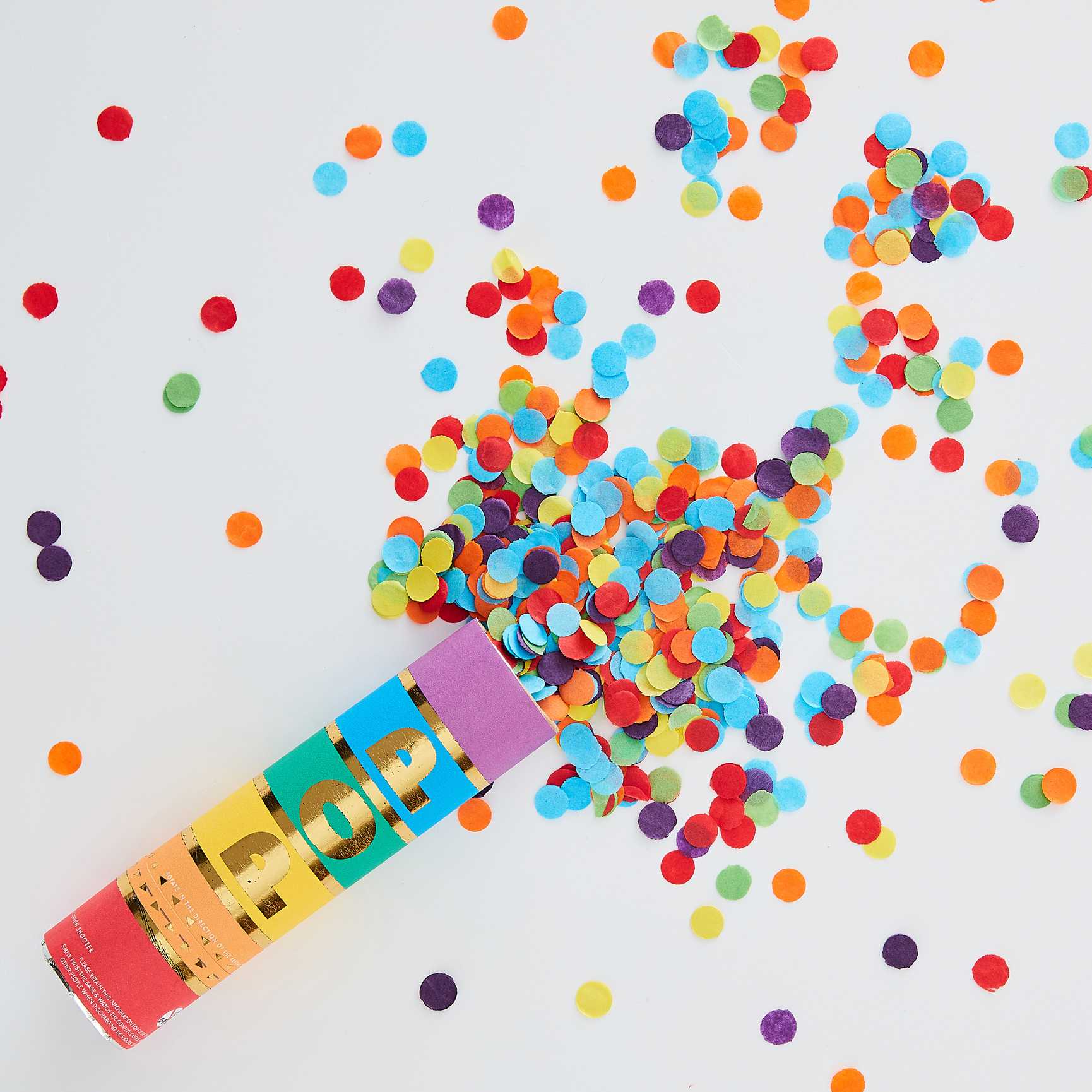 Biodegradable Confetti Bright Rainbow Confetti Mix Perfect for