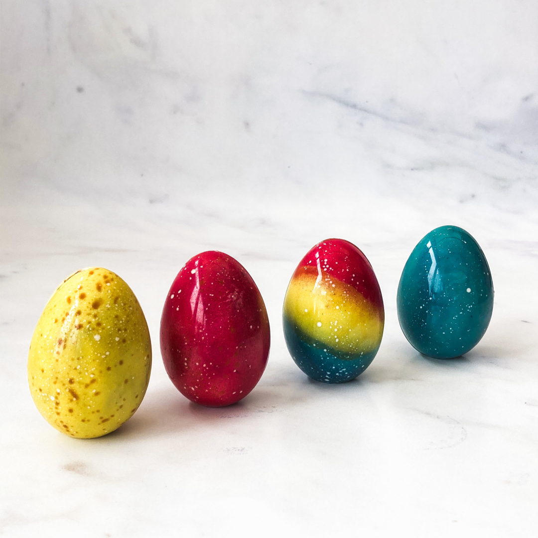 Handcrafted Hazelnut Macaron & Marshmallow Easter Eggs