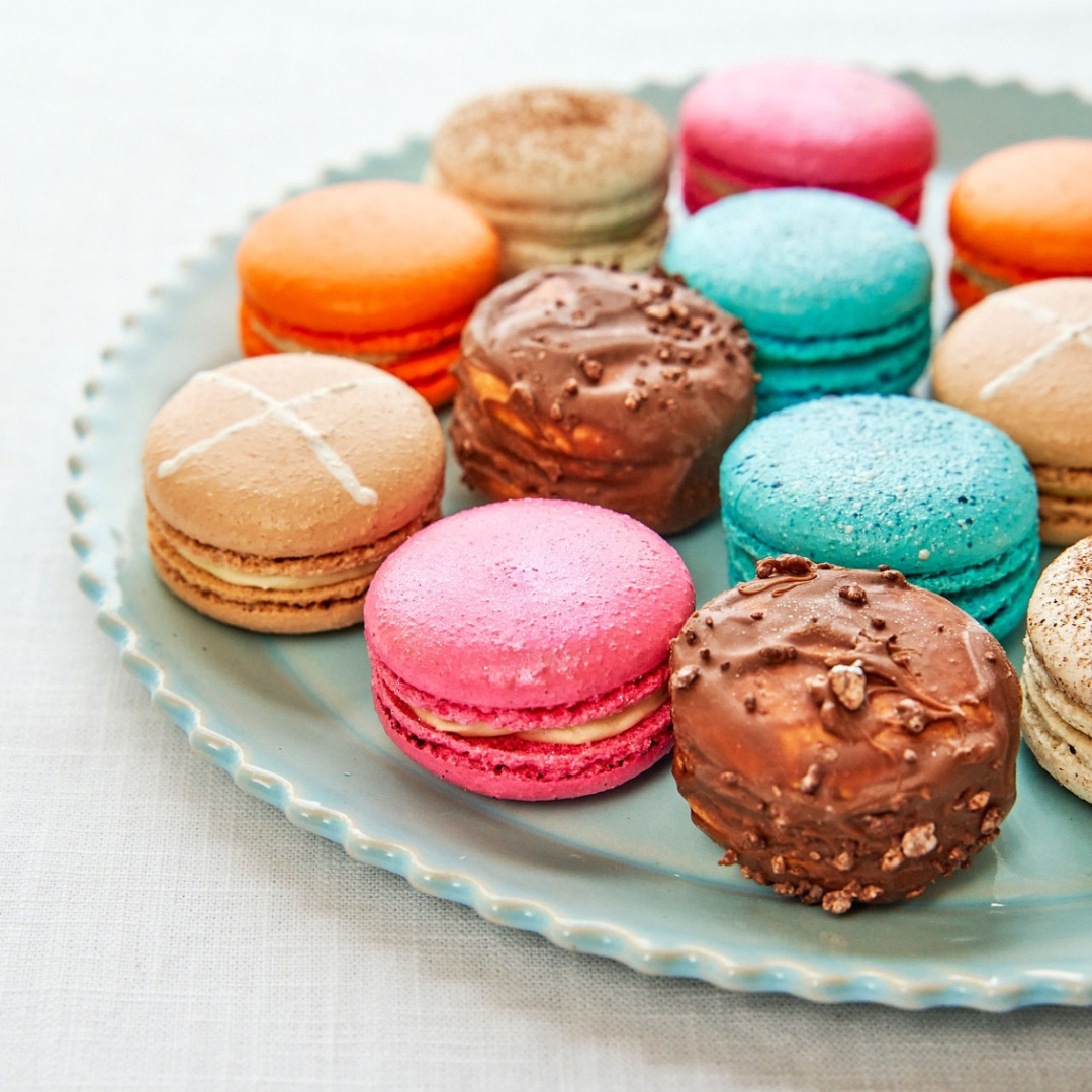 Hop into Easter Bliss: Handcrafted Macaron Delights!