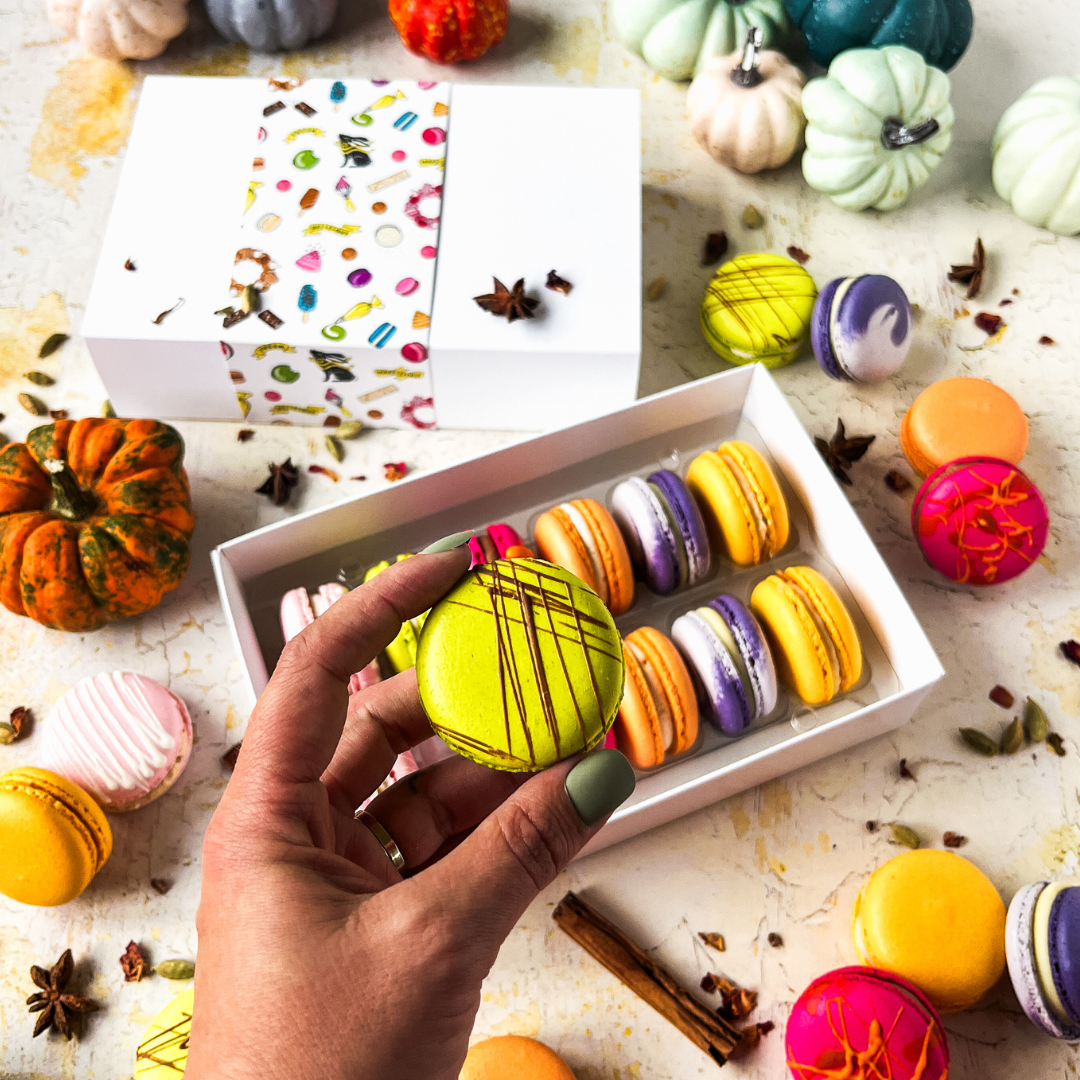 Autumn Macaron Medley: A Harvest of Six Delicious Flavours