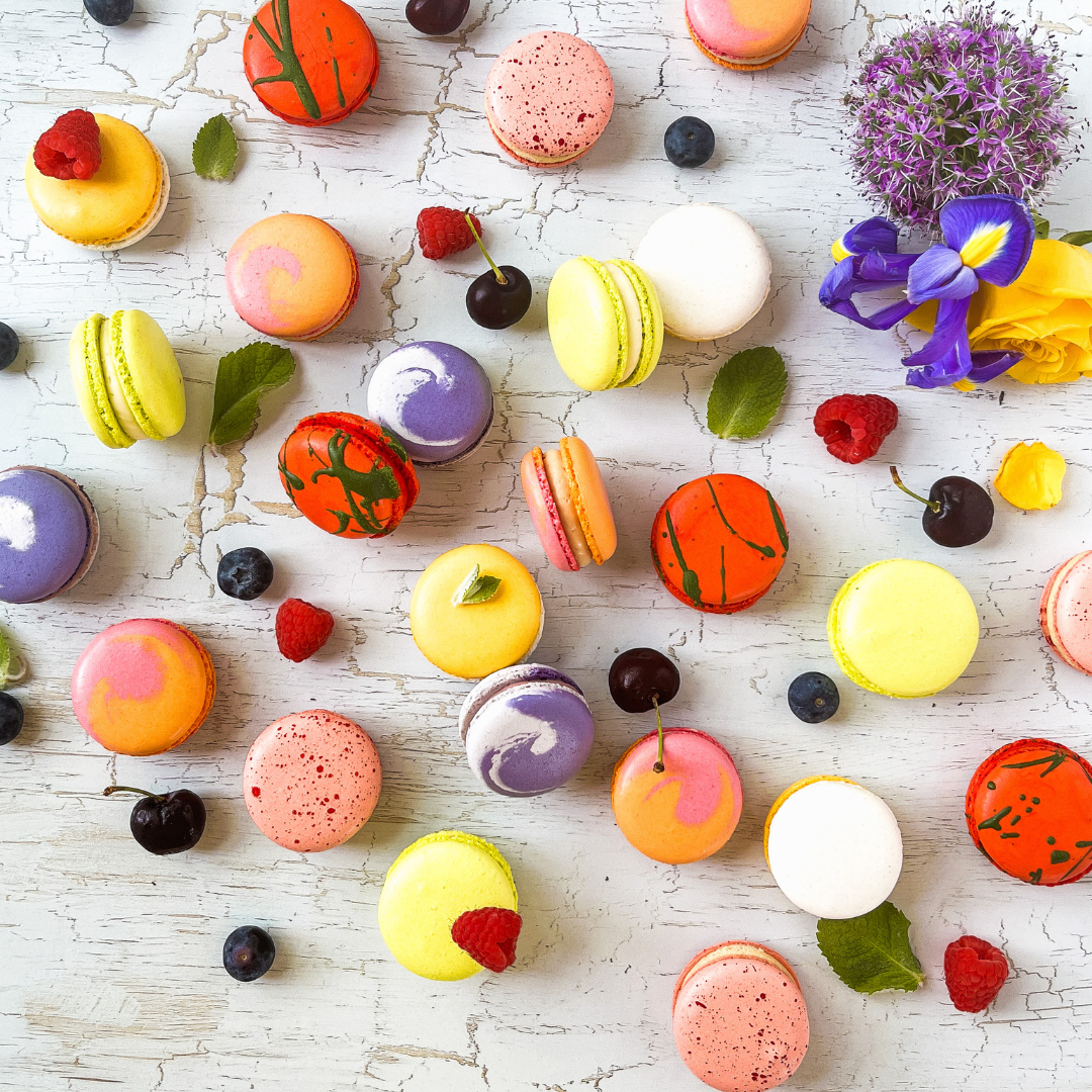 Vibrant Summer Macarons