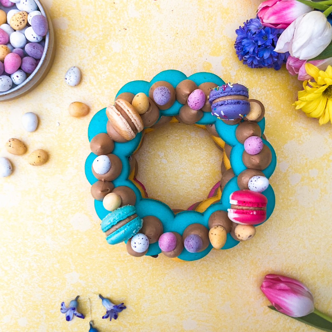 Easter Macaron Stack Cake Kit: Create Your Own Sweet Masterpiece!